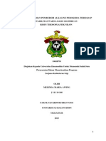 Pengaruh Bahan Pembersih Alkaline Peroksida Terhadap Stabilitas Warna Basis Gigitiruan