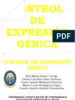 Control de Expresión Génica