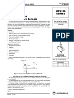 Datasheet Sensor de Presion