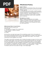 Wholemeal Pastry: Apple Filling