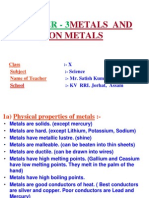 Metals and Non-Metals