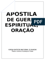 APOSTILA Guerra Espiritual Igreja