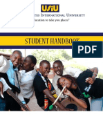 USIU Student Handbook by Frog