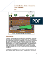 Underground Coal Gasification (UCG)