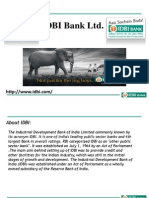 IDBI Bank Powerpoint Presentation