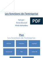 Les Fonctions de L'entreprise