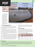 Advancing Shrimp Farm Technologies