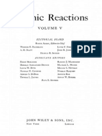 Organic Reactions v5