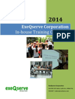 ExeQserve In-House Training Catalogue 2014