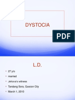 Dystocia - Case Report