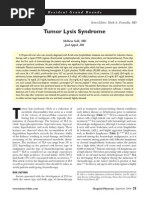 Tumor Lysis Syndrome: Resident Grand Rounds