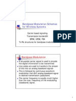 Bandpass Modulation Schemes Bandpass Modulation Schemes For Wireless Systems