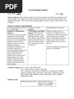 Angles Lesson Plan