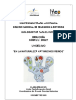 Guías Didáctica. Undécimo. Biología - Semanas 4 y 5