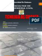 Abrasion - Erosion - Cavitacion - Corrosion