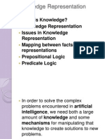 Knowledge Representation in Artificial Intelligence