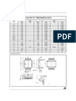 Powerso-10 Mechanical Data: Dim. Mm. Inch Min. Typ Max. Min. Typ. Max