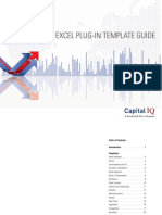 Capital IQ Excel Plug-In Guide