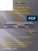 Prevención Del Suicidio en Adolescentes