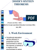 Prossers 16 Theorems