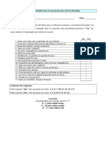 Questionario de Avaliacao Da Auto-Estima