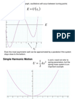 Given A Potential Energy Graph, Oscillations Will Occur Between Turning Points Determined by