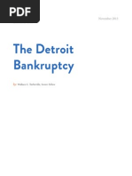 The Detroit Bankruptcy