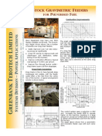 Gravimetric Feeder For Pulvurised Fuel