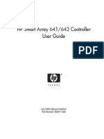 HP SMART ARRAY 641 USER GUIDE