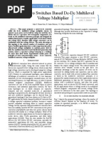 A Novel Two Switches Based DC-DC Multilevel Voltage Multiplier