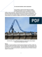 LAB 5 Buckling and Structural Stability Under Compression