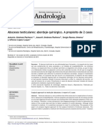 Abscesos Testiculares