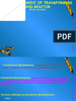 Dga Analysis For Transformer Condition Monitoring