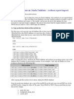 Copy and Rename An Oracle Database