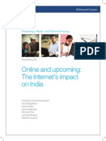 Online and Upcoming: The Internet's Impact On India: Technology, Media, and Telecom Practice