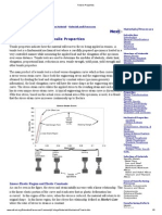 Tensile Properties