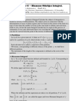 Chap 06 Real Analysis: Riemann-Stieltjes Integral