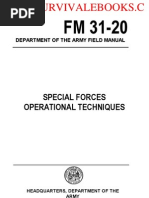 1965 US Army Vietnam War SPECIAL FORCES Operational Techniques 541p