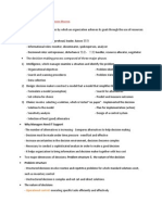 Chapter 11 Managers and Decision Making