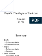 Pope's Rape of The Lock