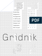 The Original Gridnik Was Designed For The Typewriter in 1967 by The Dutch Graphic Designer and Typographer, Wim Crouwel