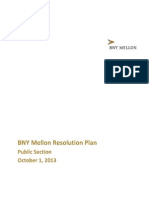 BNY Mellon Resolution Plan