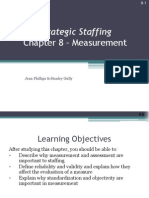 Strategic Staffing: Chapter 8 - Measurement