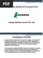 Lafarge Cement Value Chain