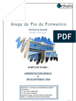 Rapport Stage Fin Formation Tri