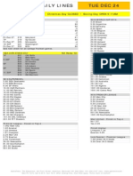 Gametime Daily Lines Tue Dec 24: Today OPEN 12-6PM / Christmas Day CLOSED / Boxing Day OPEN 9-11AM
