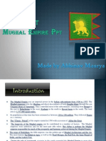 Mughal Empire PPT by Abhinav Maurya