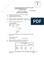 NR 410101 Computer Aided Analysis