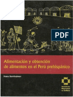 Alimentacion y Obtencion de Alimentos en El Peru Prehispanico