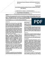 HPTLC Method For The Determination of Plumbagin From Plumbago Zeylanica Linn. (Root)